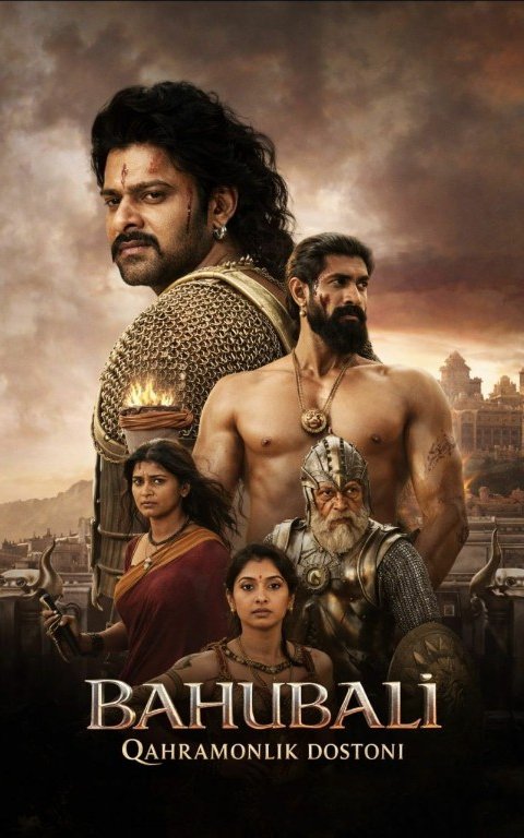Bahubali: Qahramonlik dostoni Hind kino 2026 Uzbek tilida O'zbekcha tarjima kino Baxubali - Haqiqiy afsona Full HD tas-ix skachat