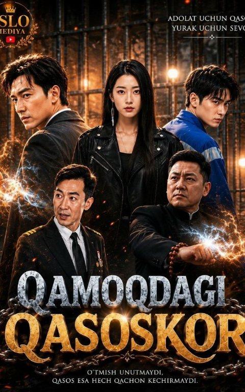 Qamoqdagi qasoskor  (mini drama) 1-2-3-4-5-7-10-20-30-40-50-60-70-80-90 Qism Koreya seriali uzbek tilida Barcha qismlar 2026 HD skachat
